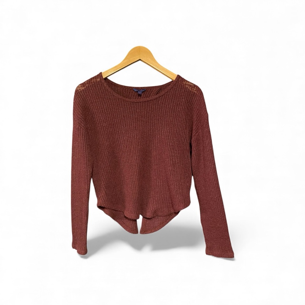 Aeropostale Burgundy Sweater - Picture 3 of 5